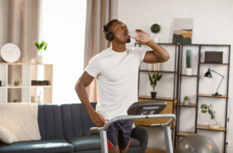 Homem fazendo exercício